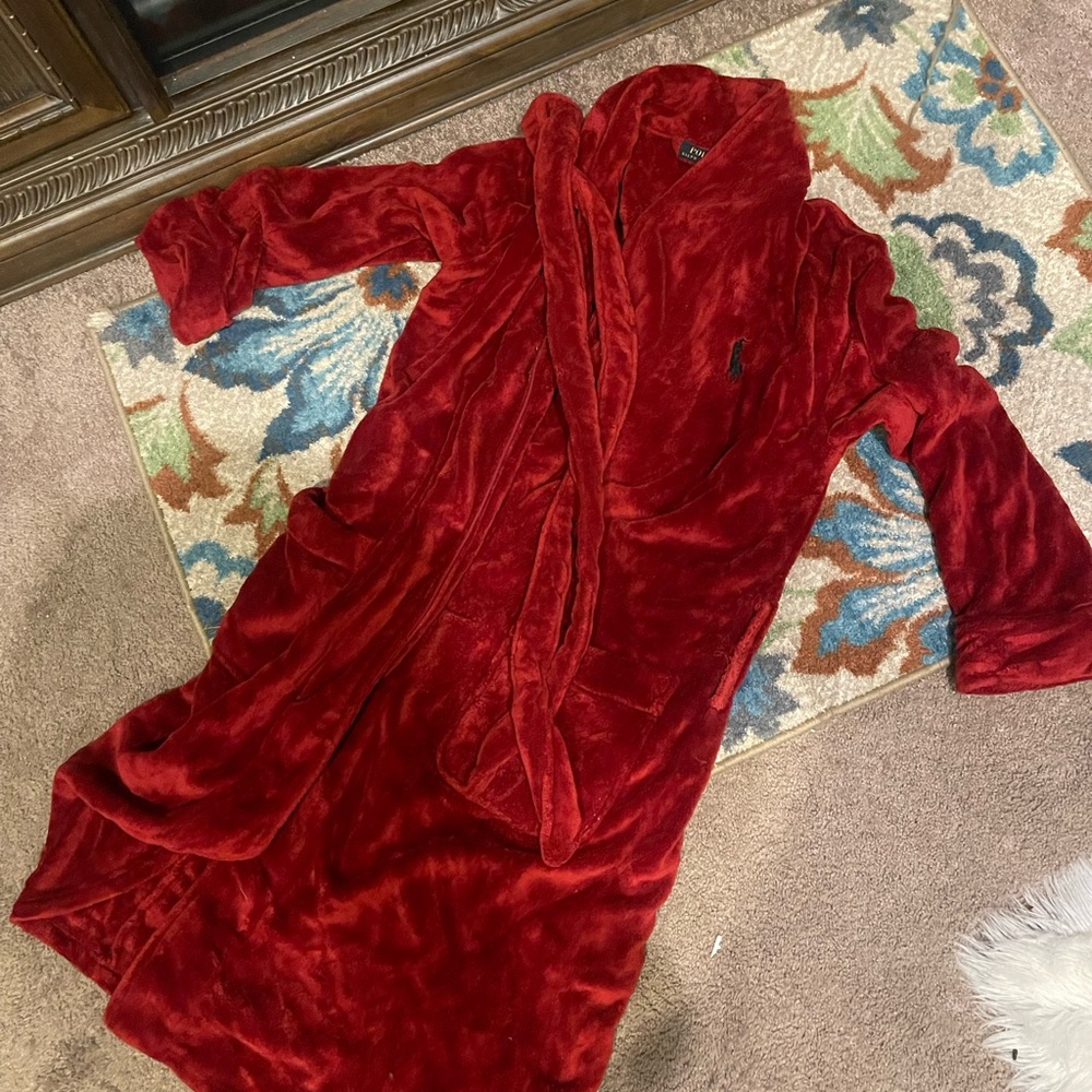 Red Polo Men Robe